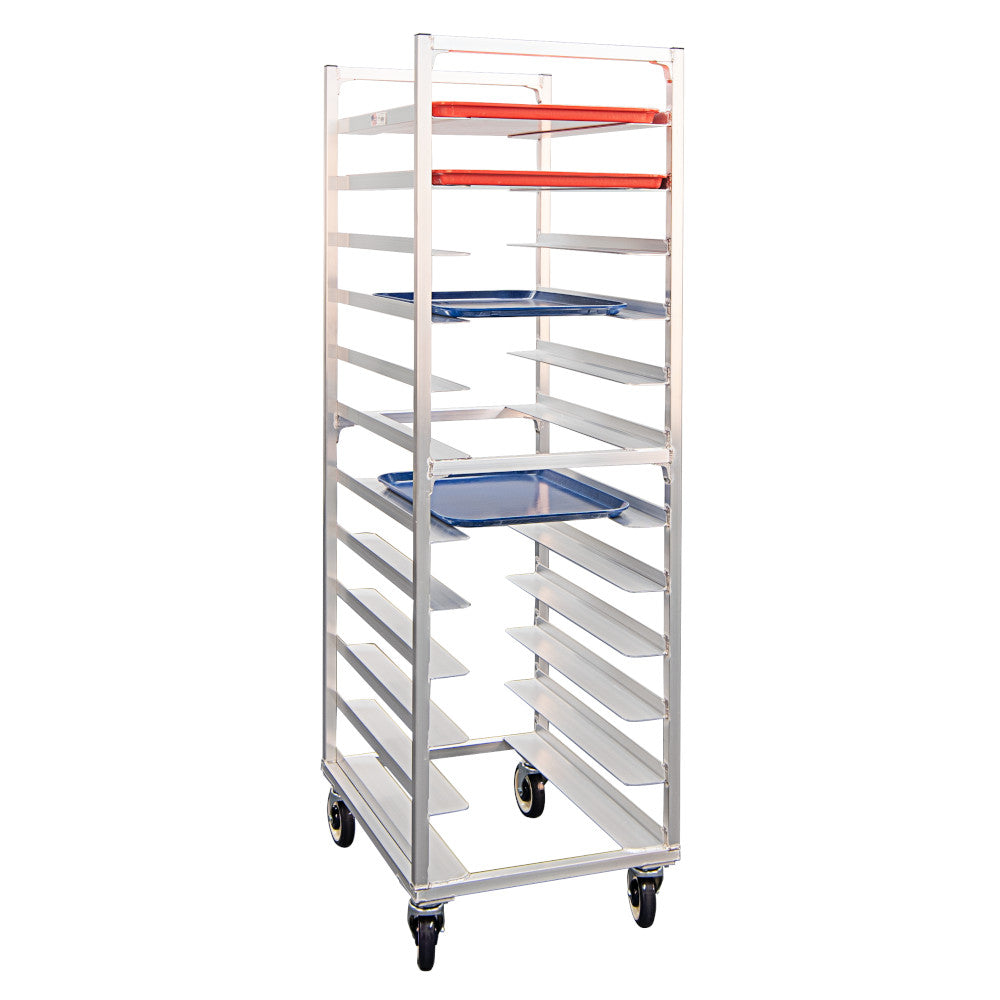 New Age 1305 Mobile Universal 20.875"W x 67"H x 27"D Pan Rack with Open Frame