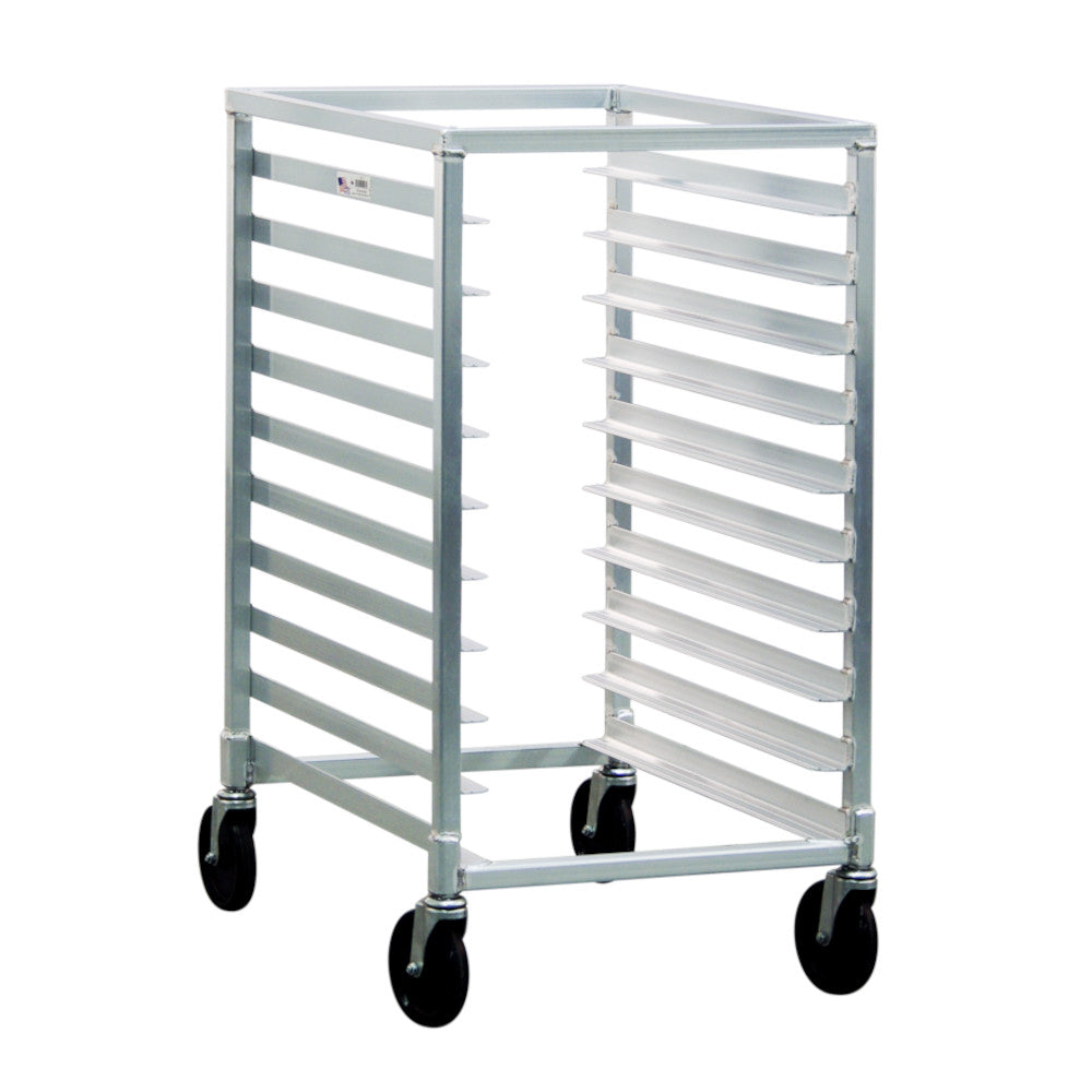 New Age 1312 Mobile 20.375"W x 38"H x 26"D Half-Size Bun Pan Rack