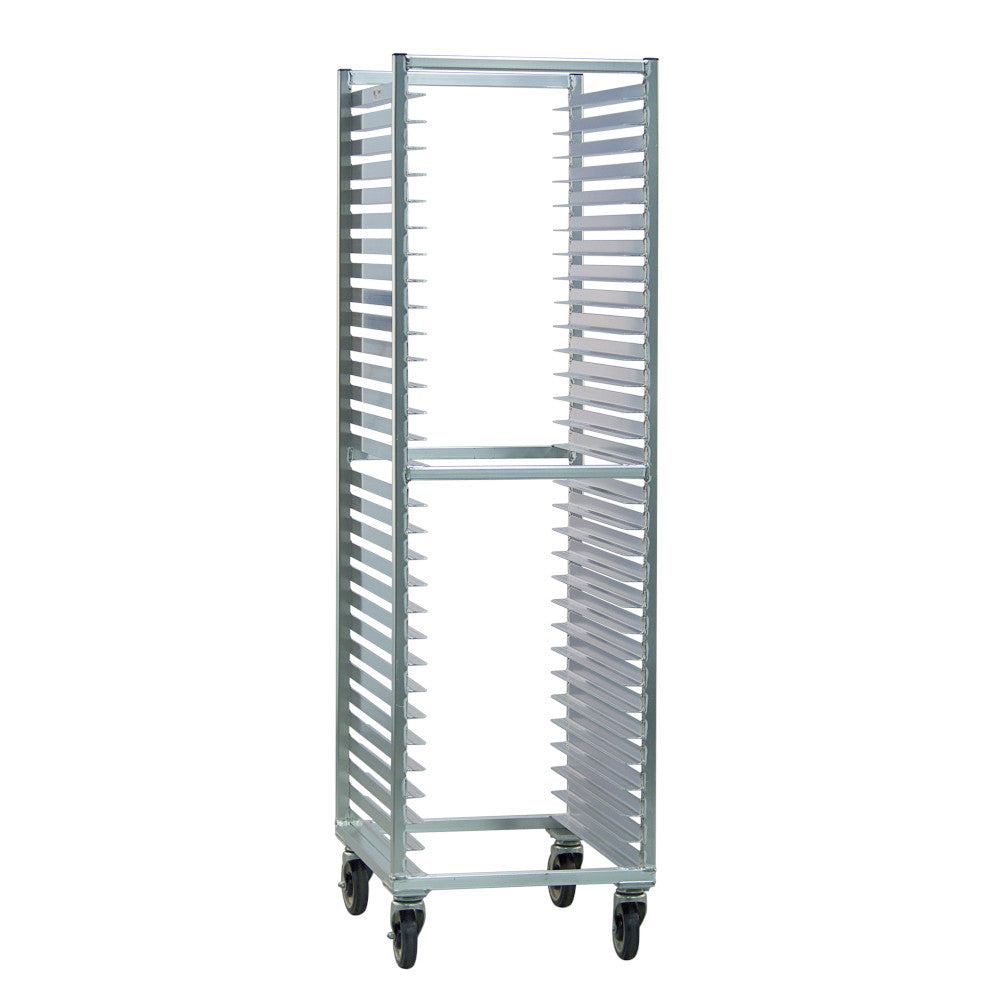 New Age 1330 Mobile Full Height End Loading Bun Pan Rack - Ships Assembled