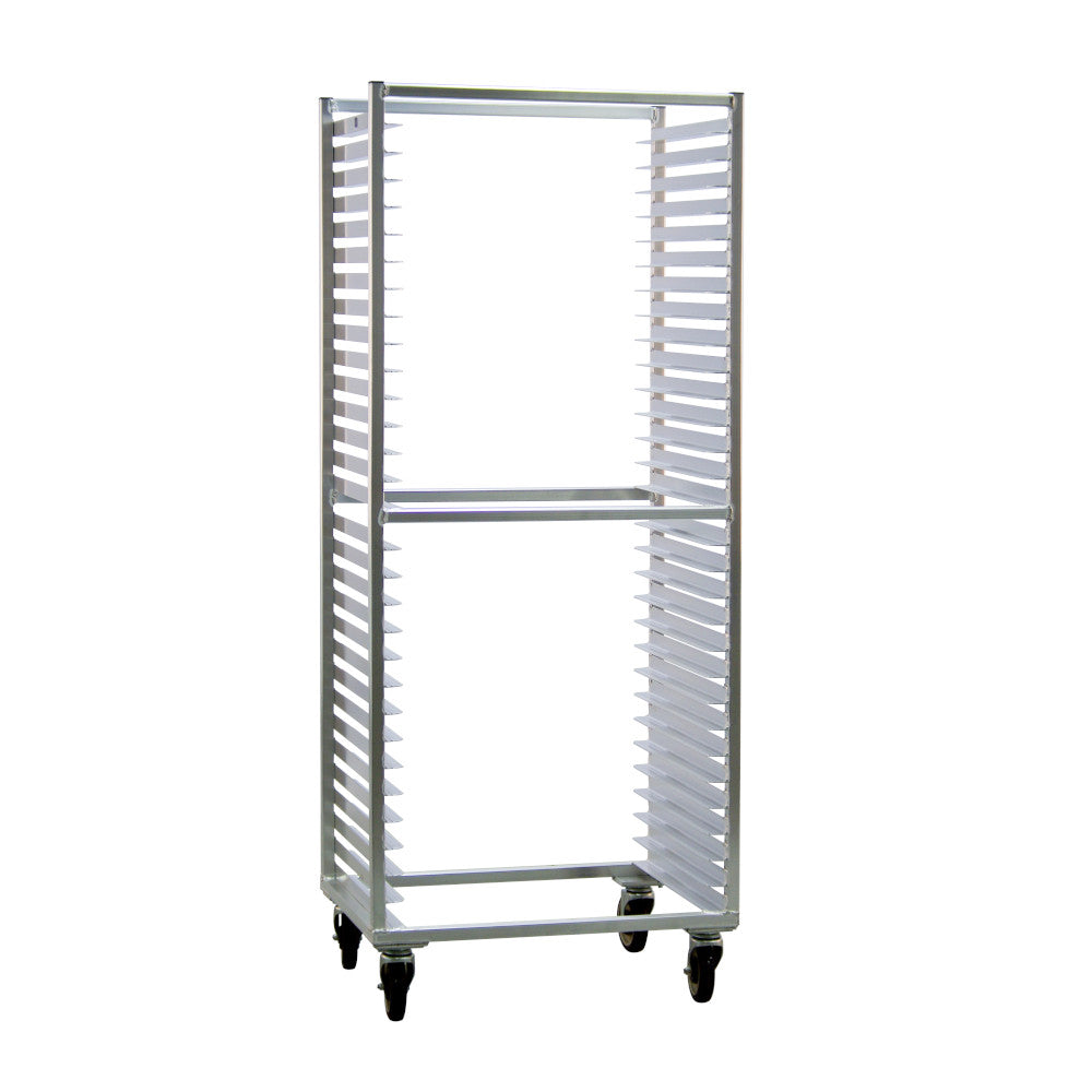 New Age 1330S Mobile Full Height Side Loading Bun Pan Rack - Ships Assembled