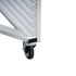 New Age 1330Z Mobile Full Height Open Sides "Z" Type Nesting Bun Pan Rack