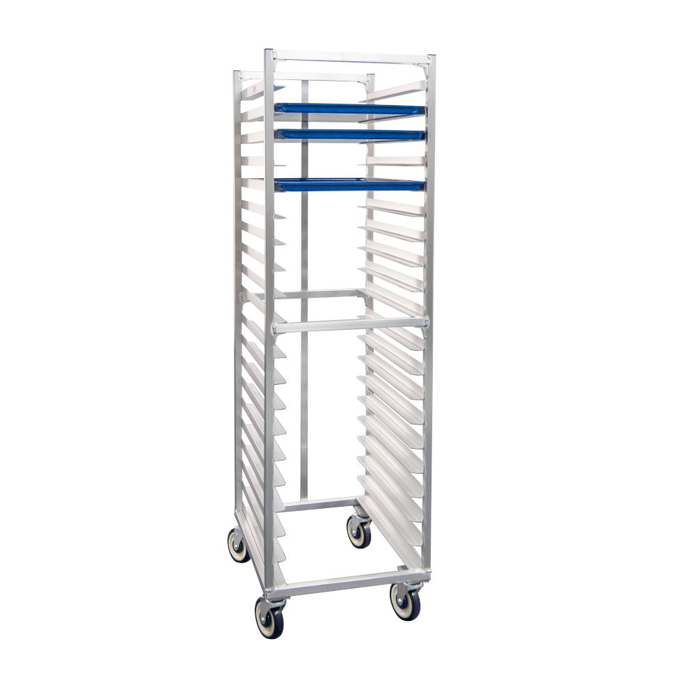 New Age 1331 Mobile Full Height End Loading Bun Pan Rack - Ships Assembled