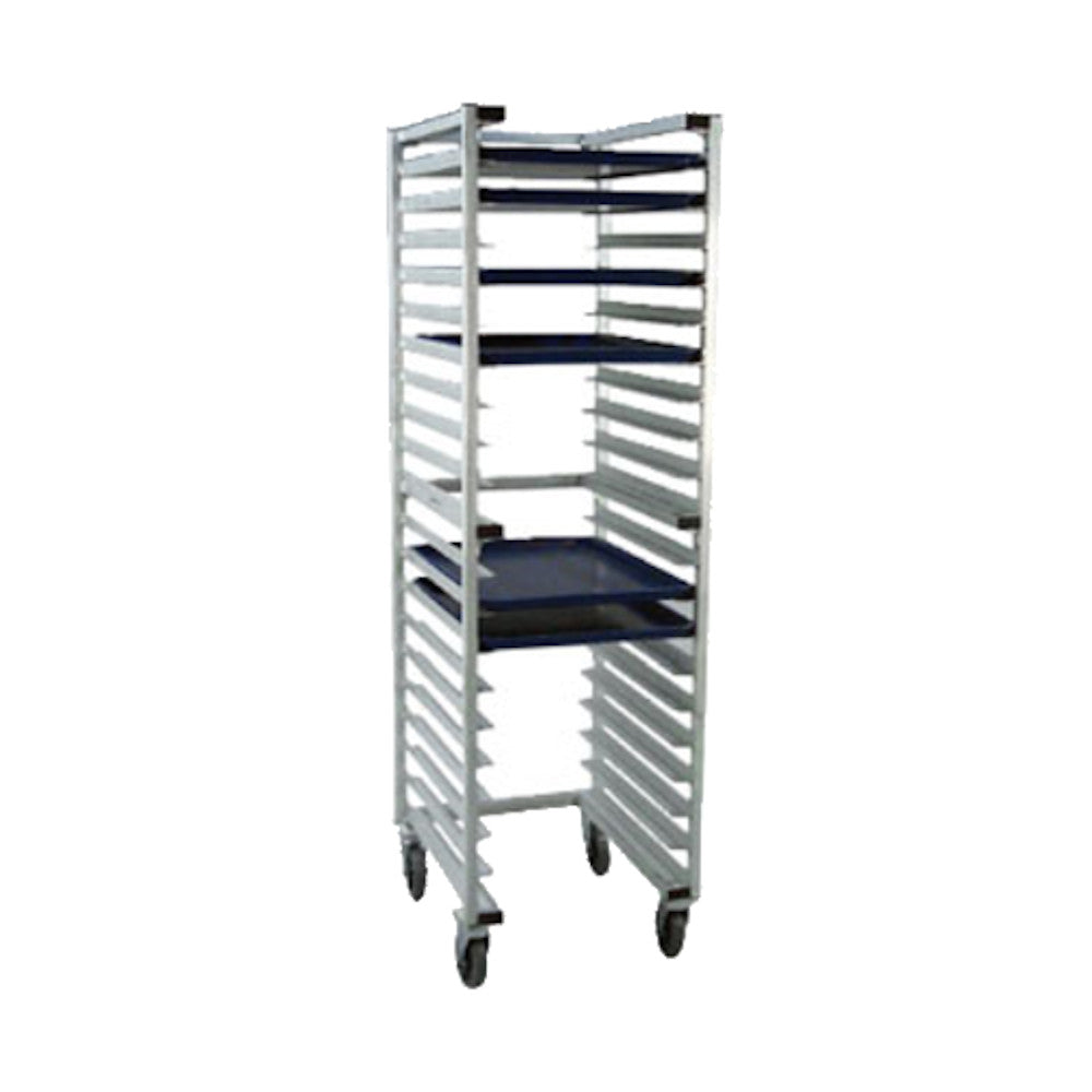 New Age 1331U Mobile Full Height Front Loading "U" Type Nesting Bun Rack Slides