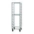 New Age 1332 Mobile Full Height End Loading Bun Pan Rack - Slides on 4" Centers