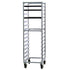 New Age 1332 Mobile Full Height End Loading Bun Pan Rack - Slides on 4" Centers