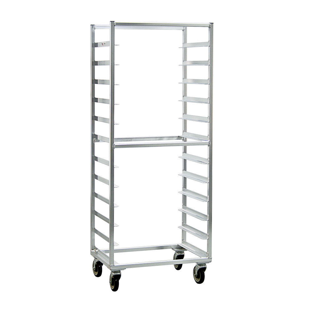 New Age 1333S Mobile Full Height Side Loading Bun Pan Rack Slides on 5" Centers