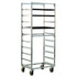 New Age 1334S Mobile Full Height Side Loading Bun Pan Rack Slides on 6" Centers