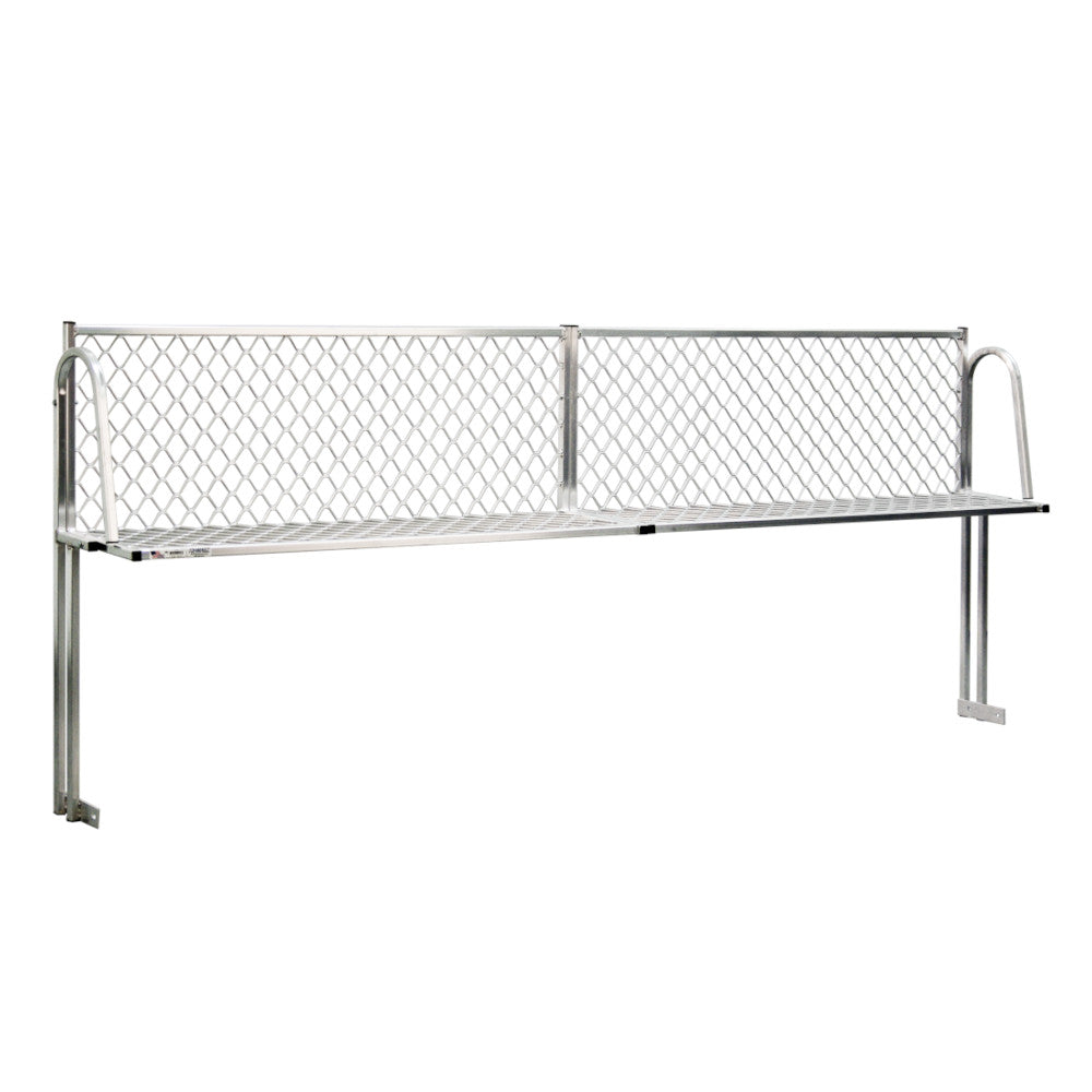 New Age 1375T 120"L x 15"W x 21.25"H Table Mount Boat Rack