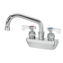 Krowne Metal 14-406L Splash Mount Royal Faucet with 6" Swing Spout