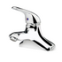 Krowne Metal 14-520L Royal Single Lever Deck Mount Brass Faucet with 1.5 GPM Aerator Installed