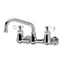 Krowne Metal 14-806L Splash Mount Royal Faucet with 6" Swing Spout