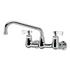 Krowne Metal 14-808L Splash Mount Royal Faucet with 8" Swing Spout