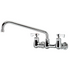 Krowne Metal 14-812L Splash Mount Royal Faucet with 12" Swing Spout