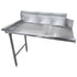 Advance Tabco DTC-S70-84L DISHTABLE W/ 3 20X20X12 DRAWN