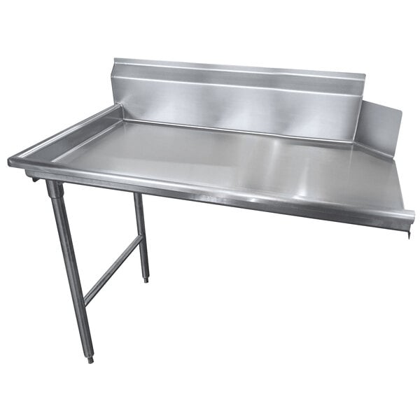 Advance Tabco DTC-S70-84R CLEAN STRAIGHT DISHTABLE RIGHT