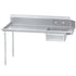 Advance Tabco DTS-S60-84L SOIL STRAIGHT DISHTABLE LEFT