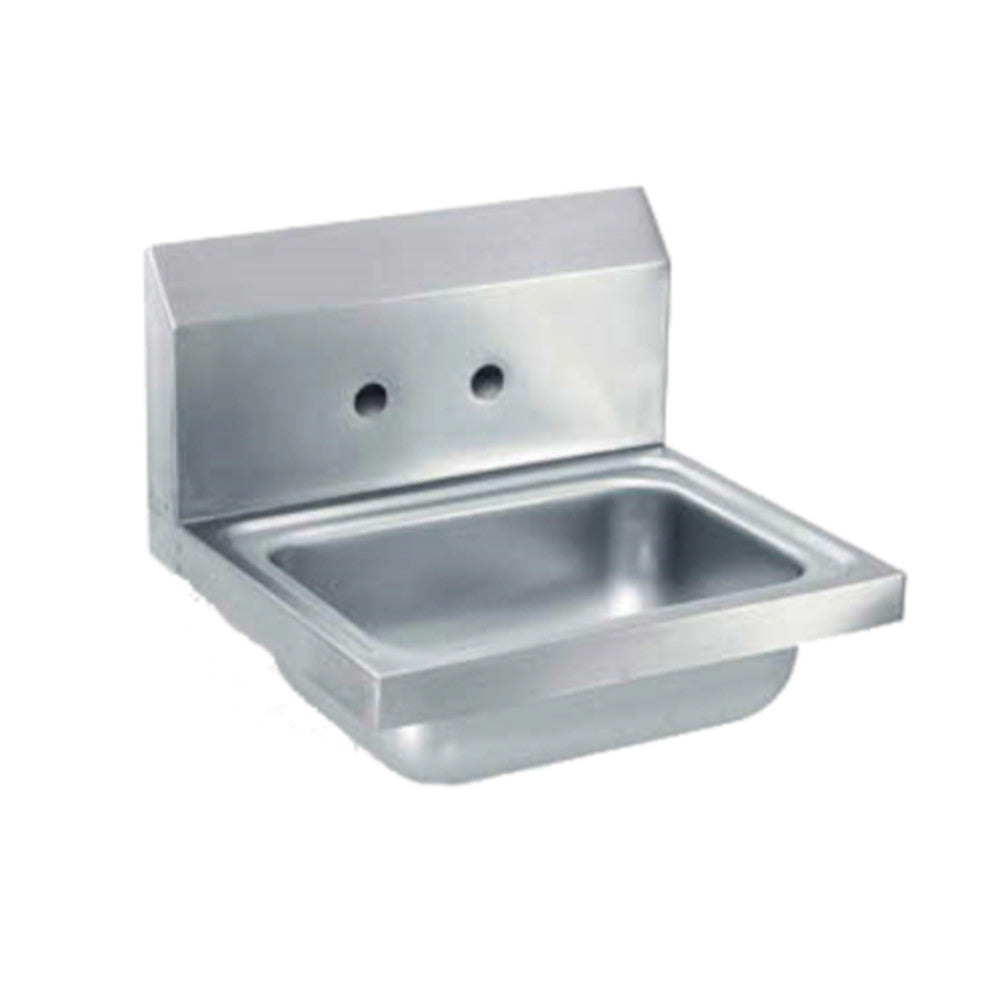 Vollrath 141-0 Wall-Mounted 17"W x 15"D x 5.5" Deep Bowl Hand Sink