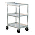 New Age 1440 Open Design 16-1/2" Bussing Cart, Three Shelves 350 lb. Capacity