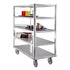 New Age 1450 Aluminum 62" Queen Mary Banquet Cart Five Shelves 3000 lb. Capacity