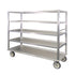 New Age 1451 Aluminum 62" Queen Mary Banquet Cart Five Shelves 2500 lb. Capacity