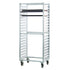 New Age 1461S Mobile Full Height Side Loading Bun Pan Rack, 1-1/2" Center Slides