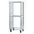 New Age 1461S Mobile Full Height Side Loading Bun Pan Rack, 1-1/2" Center Slides