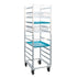 New Age 1482 Mobile Full Height Poly Box / Sheet Pan Combination Rack