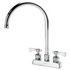 Krowne Metal 15-302L Deck Mount Royal Faucet with 8-1/2" Gooseneck Spout