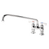 Krowne Metal 15-414L Deck Mount Royal Faucet with 14" Swing Spout