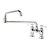 Krowne Metal 15-418L Deck Mount Royal Faucet with 18" Jointed Spout