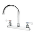 Krowne Metal 15-501L Deck Mount Royal Faucet with 6" Gooseneck Spout