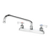 Krowne Metal 15-510L Deck Mount Royal Faucet with 10" Swing Spout