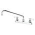 Krowne Metal 15-512L Deck Mount Royal Faucet with 12" Swing Spout
