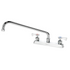 Krowne Metal 15-514L Deck Mount Royal Faucet with 14" Swing Spout