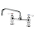 Krowne Metal 15-808L Deck Mount Royal Faucet with 8" Swing Spout