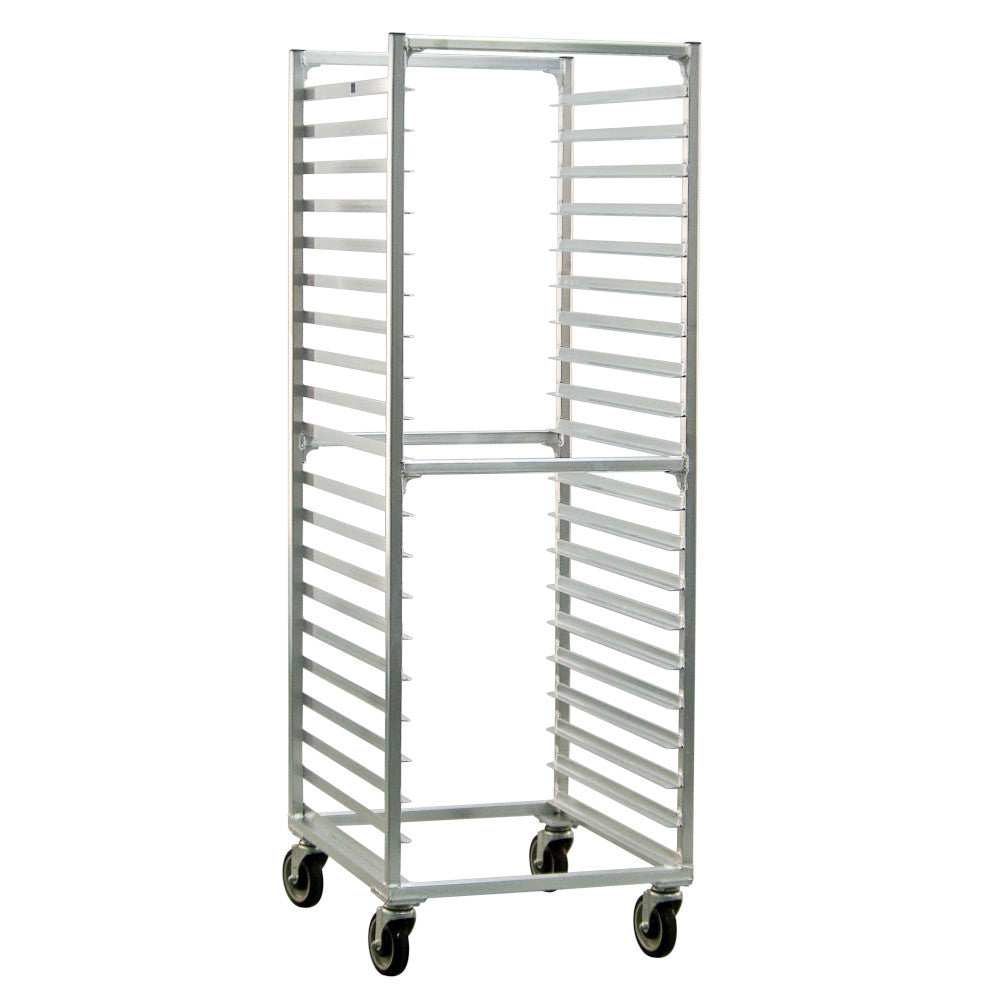 New Age 1509 Full-Height Steam Table Pan Rack with Slides on 3" Centers