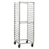 New Age 1509 Full-Height Steam Table Pan Rack with Slides on 3" Centers