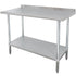 Advance Tabco FMSLAG-243 TABLE 1 1/2 SPLASH 24X24