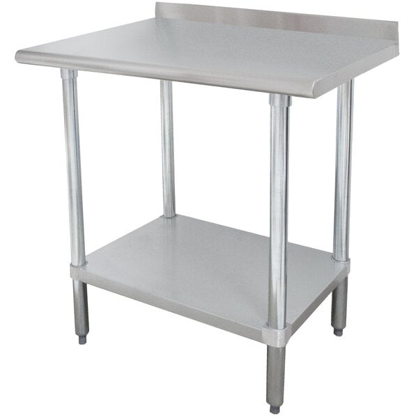 Advance Tabco FMSLAG-300 TABLE 1 1/2 SPLASH 24X96