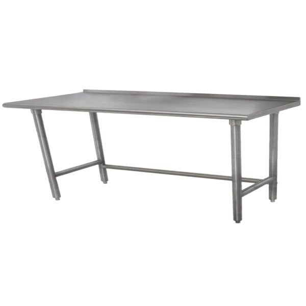 Advance Tabco TFMSLAG-247 76 TBL 24X72 S/S LEGS 1 1/2 SP