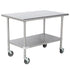 Advance Tabco MSLAG-304C TABLE FLAT-TOP 30X36