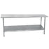 Advance Tabco TTS-186 ECONOMYTABLE 18X60 S/SSHLFLEGS