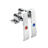 Krowne 16-121L Royal Series Double Pedal Knee Valve