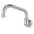 Krowne Metal 16-141L Splash Mount Royal Faucet with 6" Swing Spout