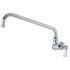 Krowne Metal 16-171L Royal Single-Hole Wall Mount Faucet with 12" Swing Spout