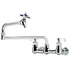 Krowne Metal 16-252L Wall Mount Pot Filler Faucet with 18" Jointed Spout