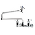 Krowne Metal 16-253L Wall Mount Pot Filler Faucet with 24" Jointed Spout