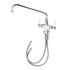 Krowne Metal 16-312L Deck Mount Double Pantry Faucet with 12" Spout