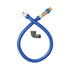 Dormont 16100BPQ48 SnapFast&reg; Blue Hose&trade; Movable 48" Gas Connector Hose Assembly