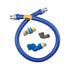 Dormont 16125BPQS72 Blue Hose&trade; Moveable 72" Gas Connector Hose Assembly